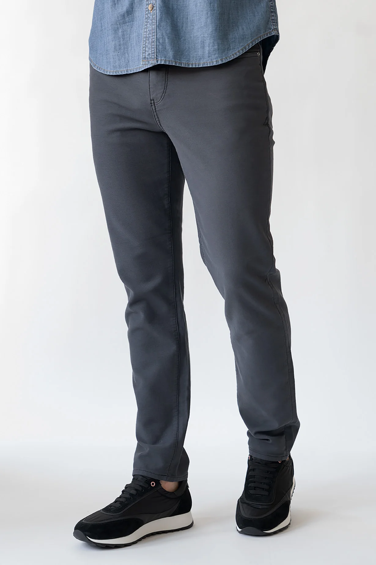 Slim Comfort Jean - Washed Black