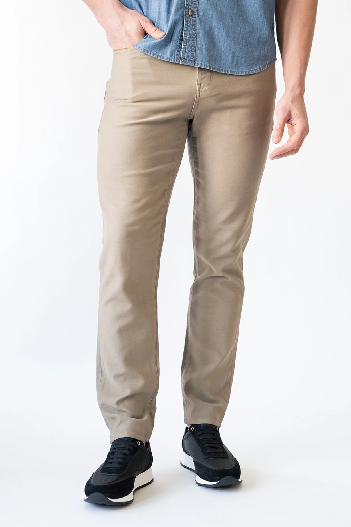 Slim Comfort Jean - Rugged Tan