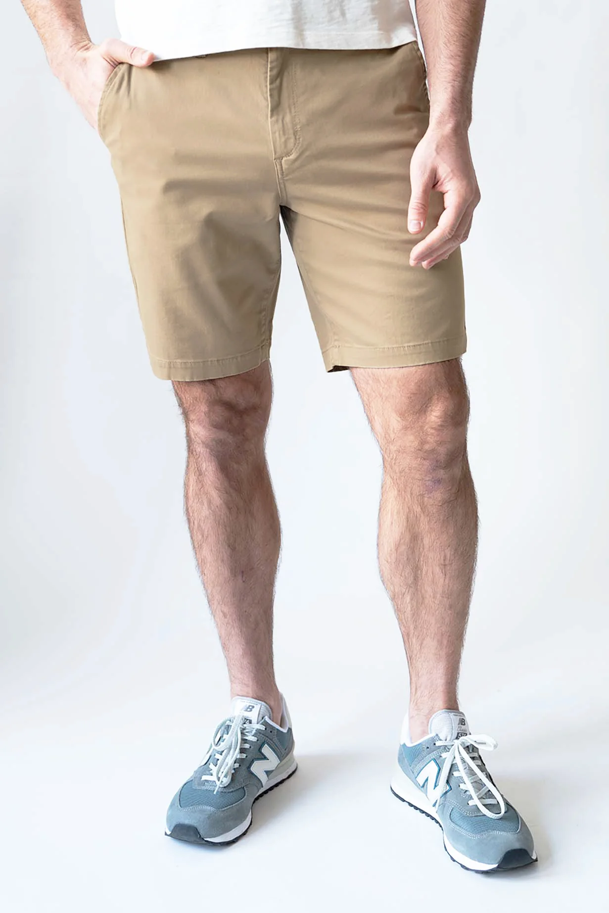 Chino Short 9" - Rugged Tan