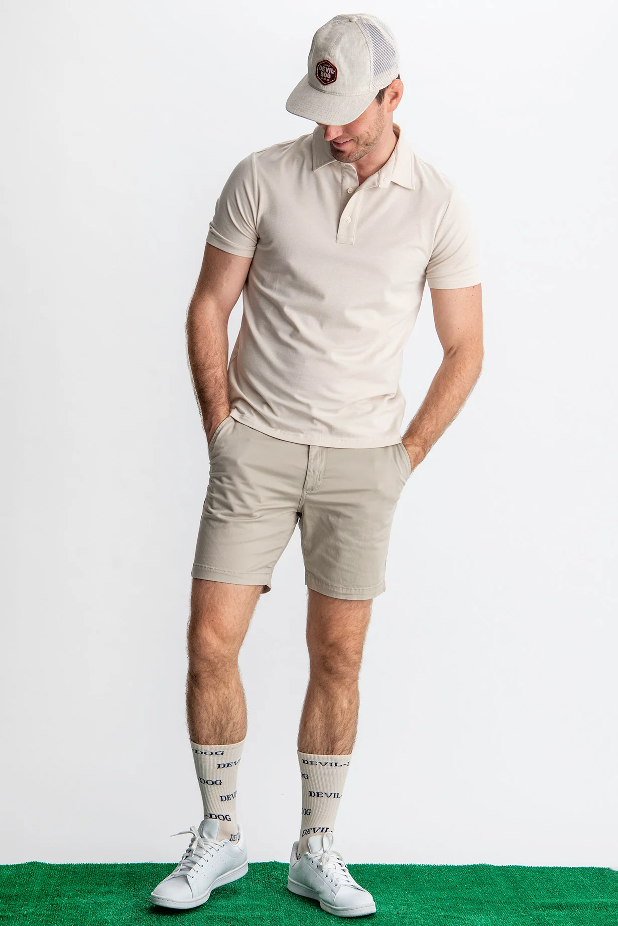 Performance Polo - Melange Birch