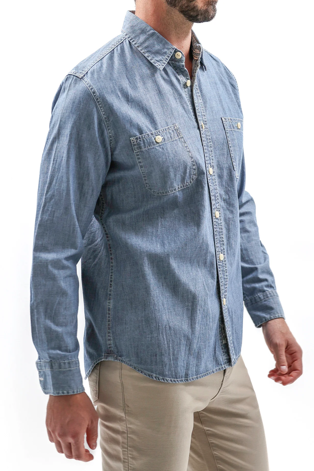 Military Chambray Shirt - Tyron