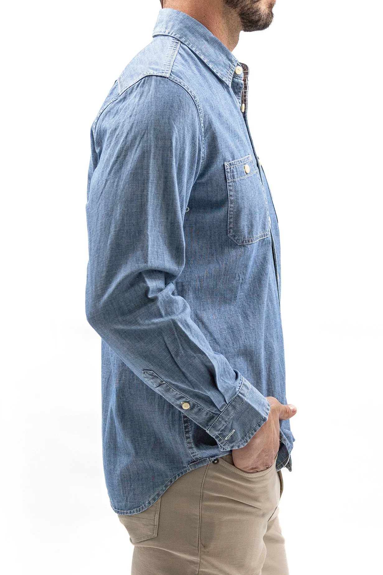 1437-Military-Chambray-Shirt-Tyron-3.webp Military Chambray Shirt - Tyron