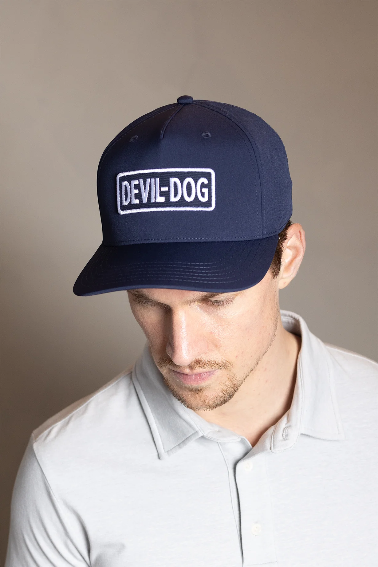 5 Panel Golf Hat - Navy