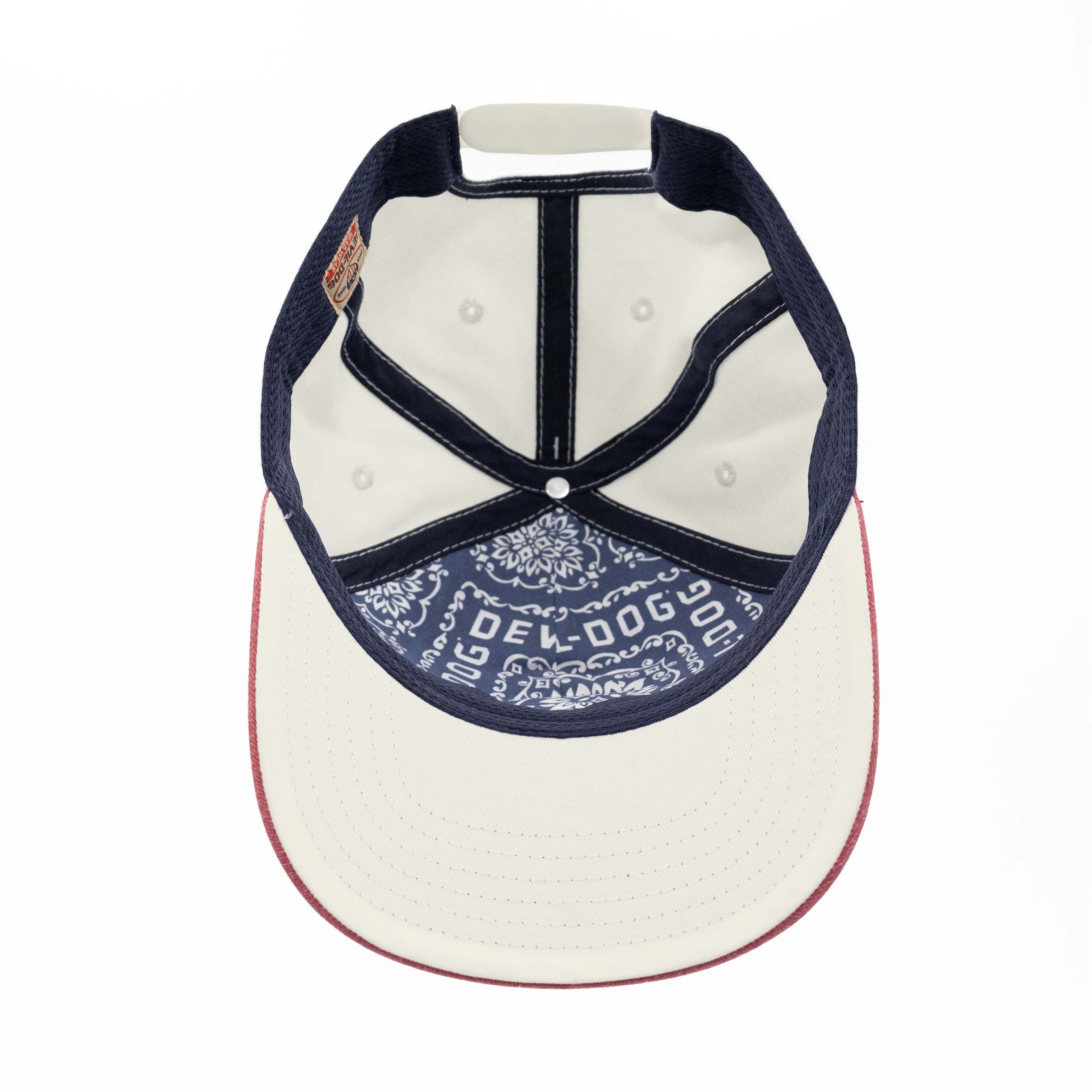 7 Panel Adjustable Cap - Red/Blue Born & Bred