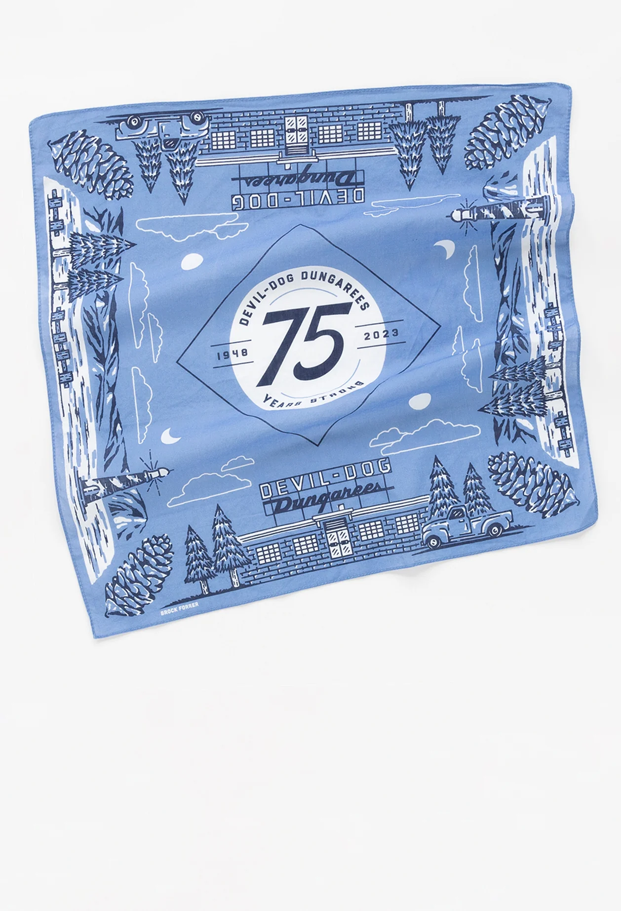 75 Year Printed Bandana
