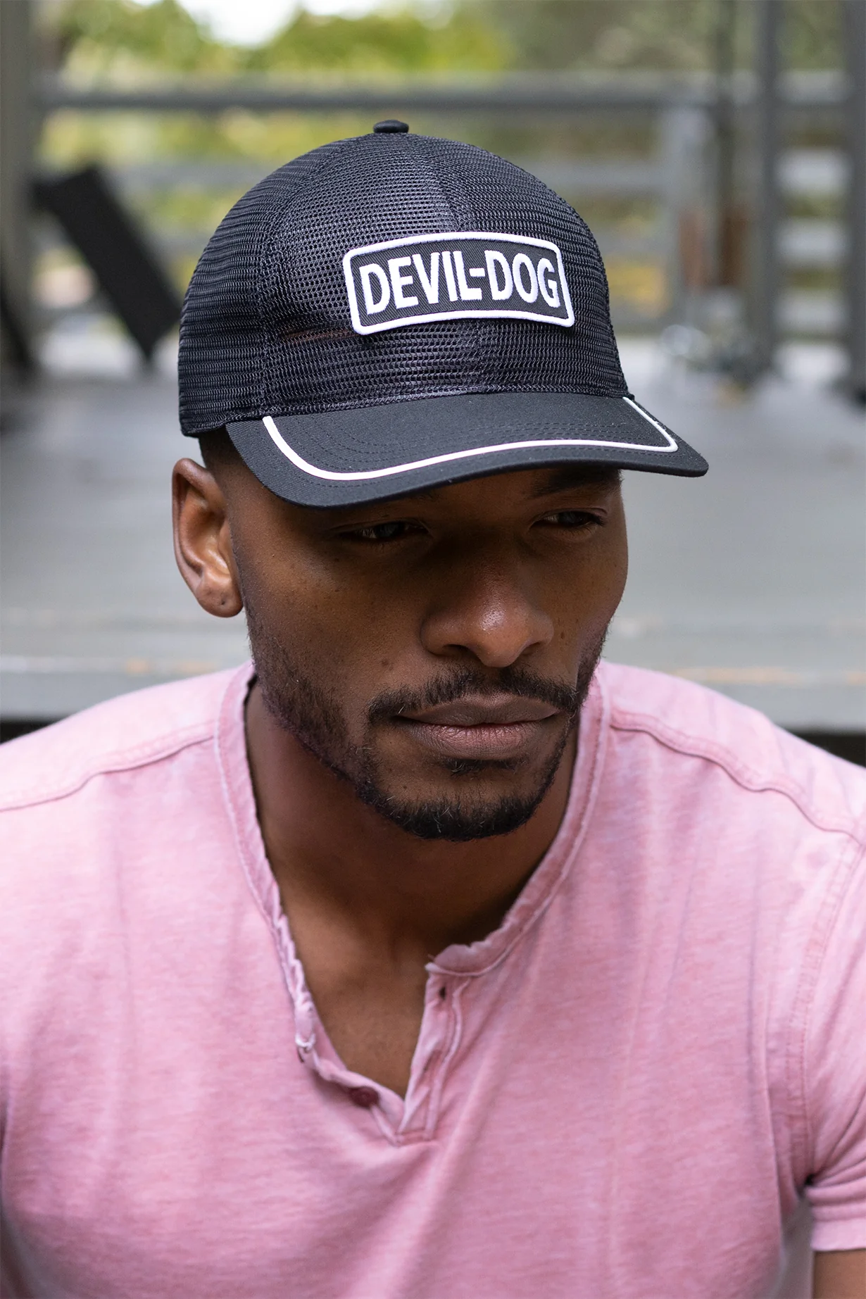 All Mesh Trucker - Black