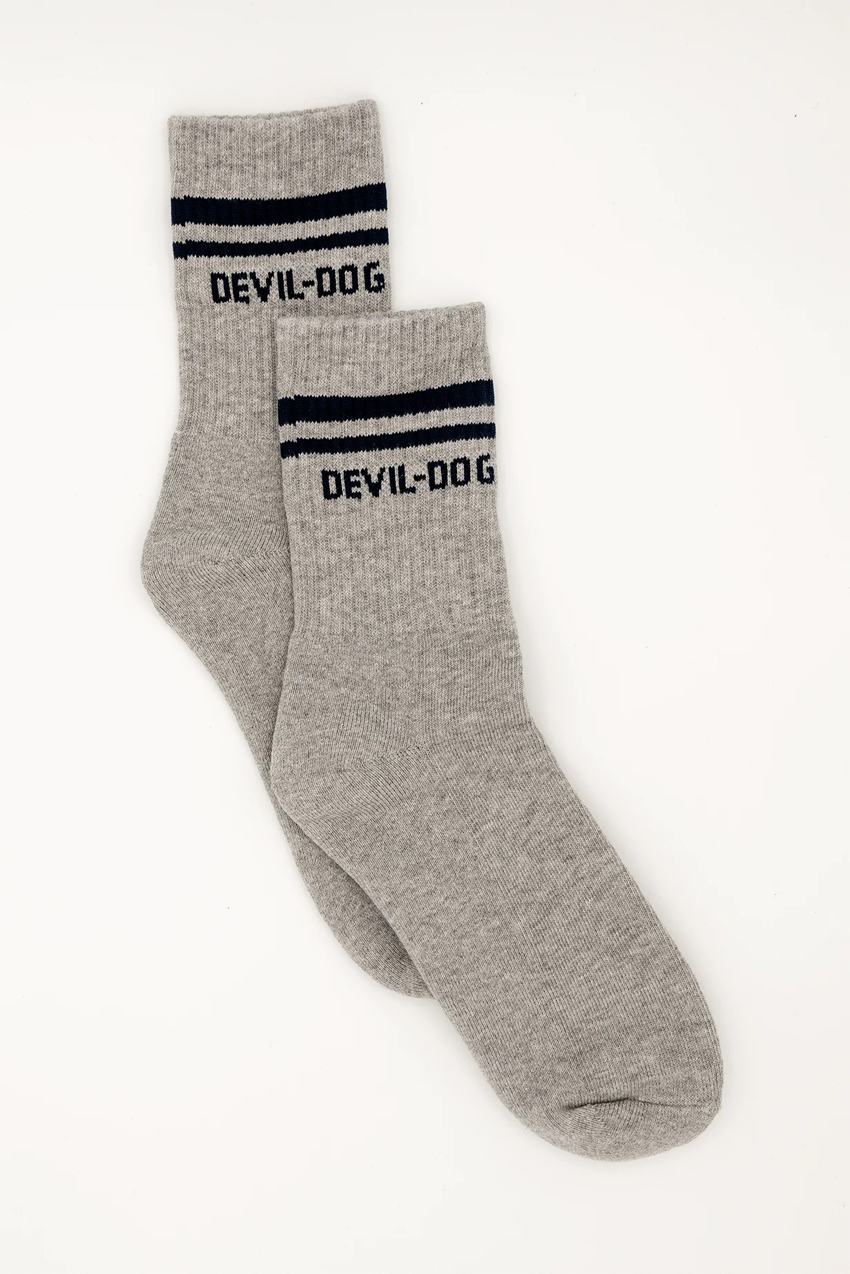 Athletic Socks - Grey Navy
