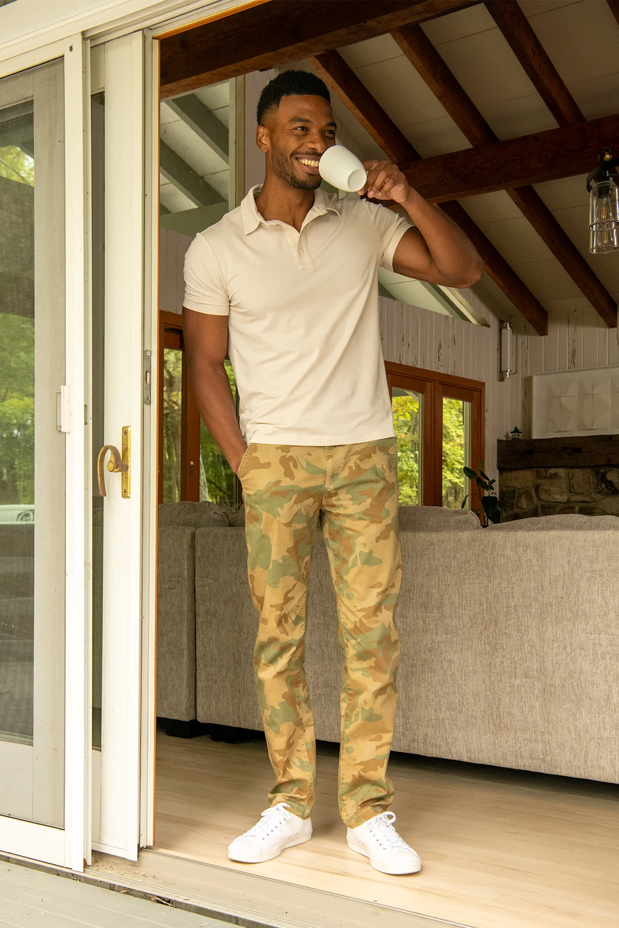 Chino Pant - Dusty Camo