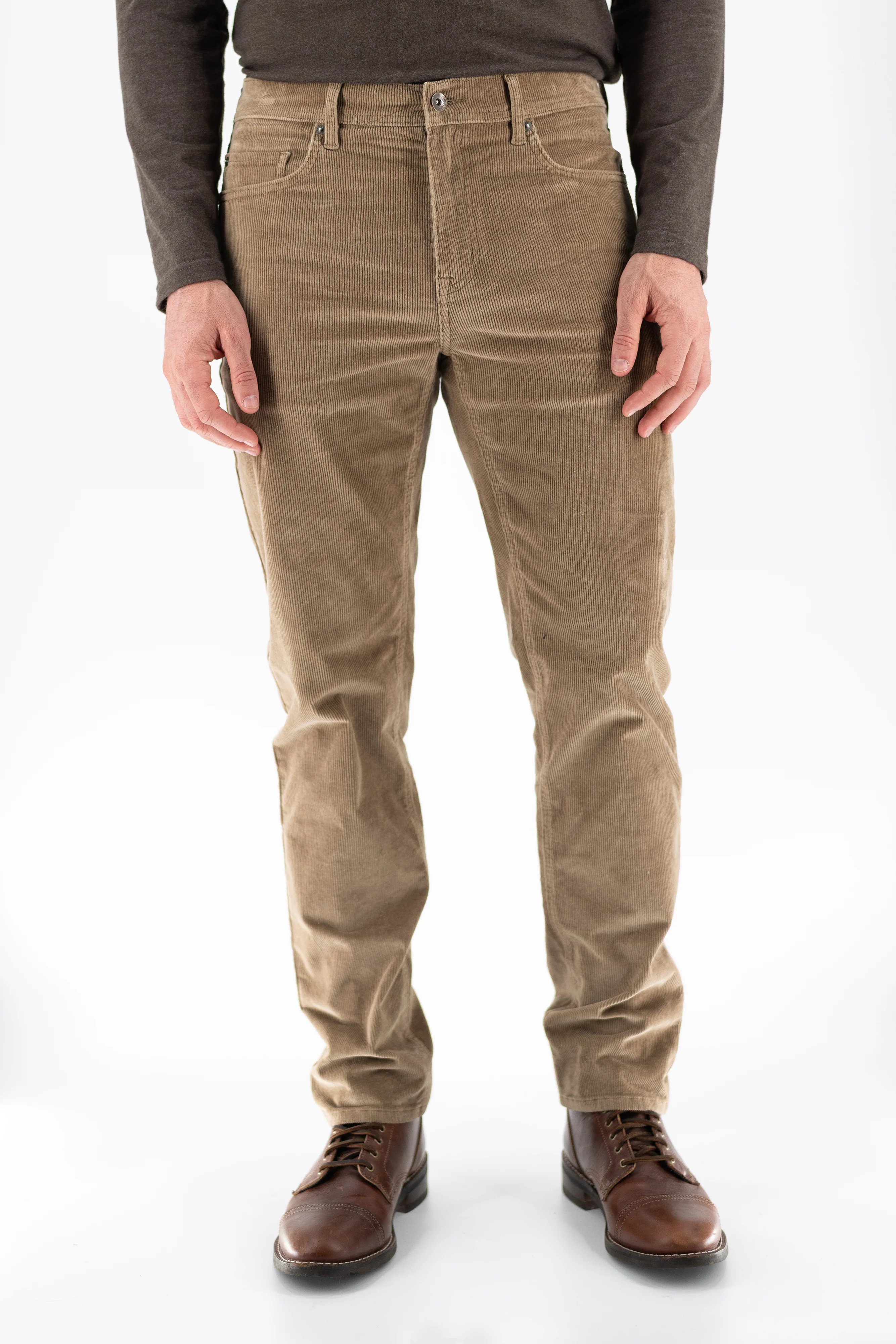 Stretch Corduroy Pant - Khaki
