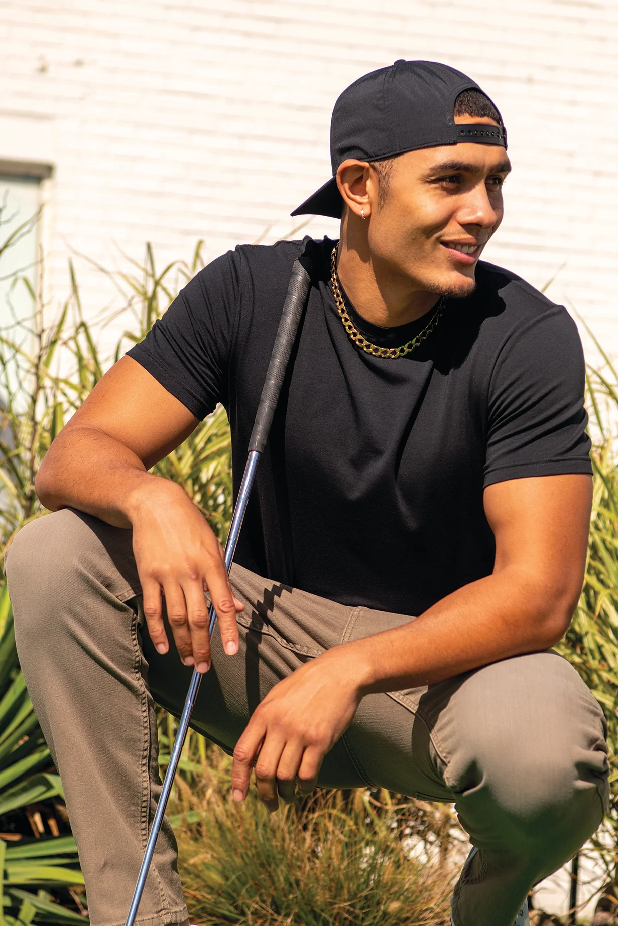 Feeder Stripe Tee - Black