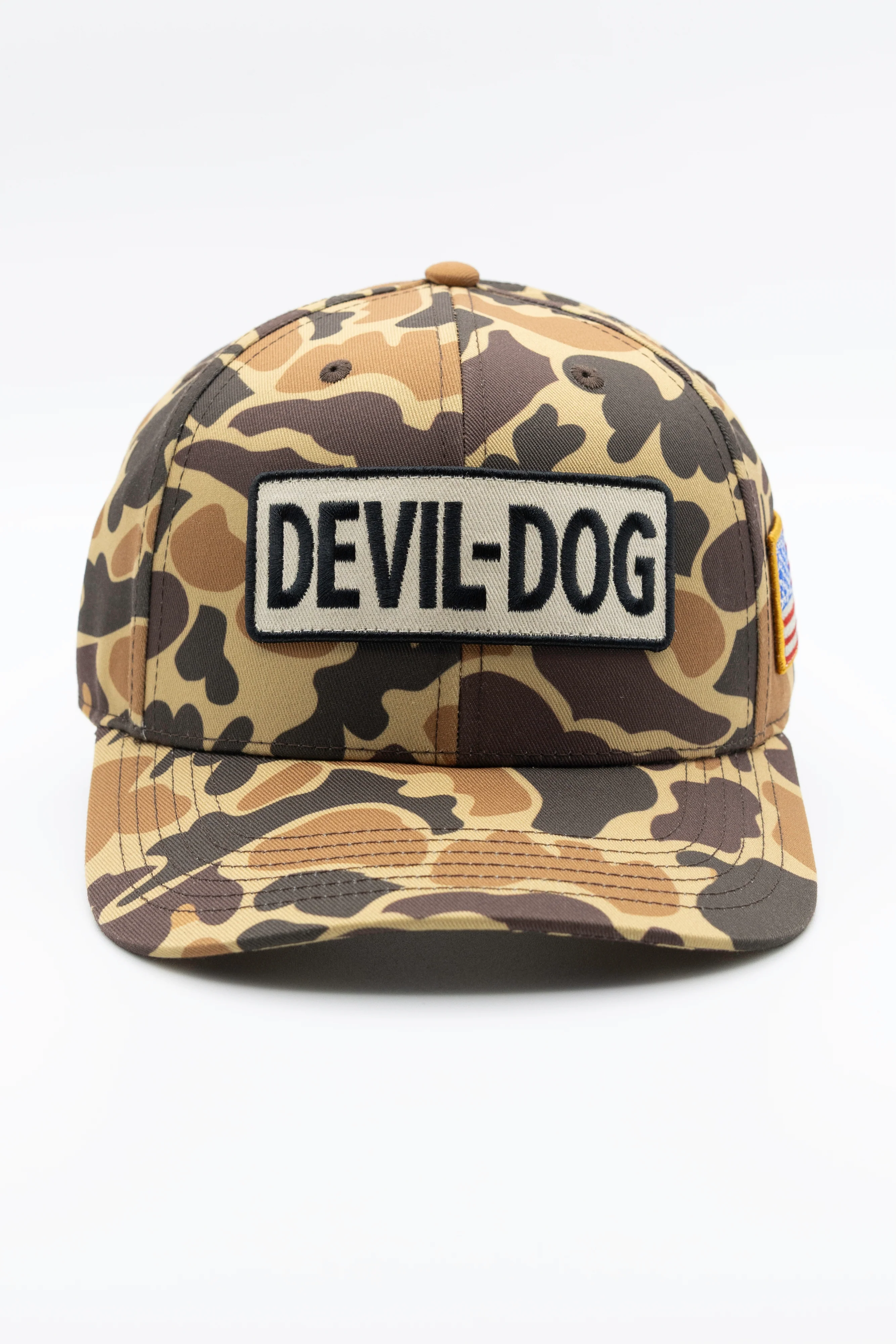 6 panel Trucker - Duck Camo