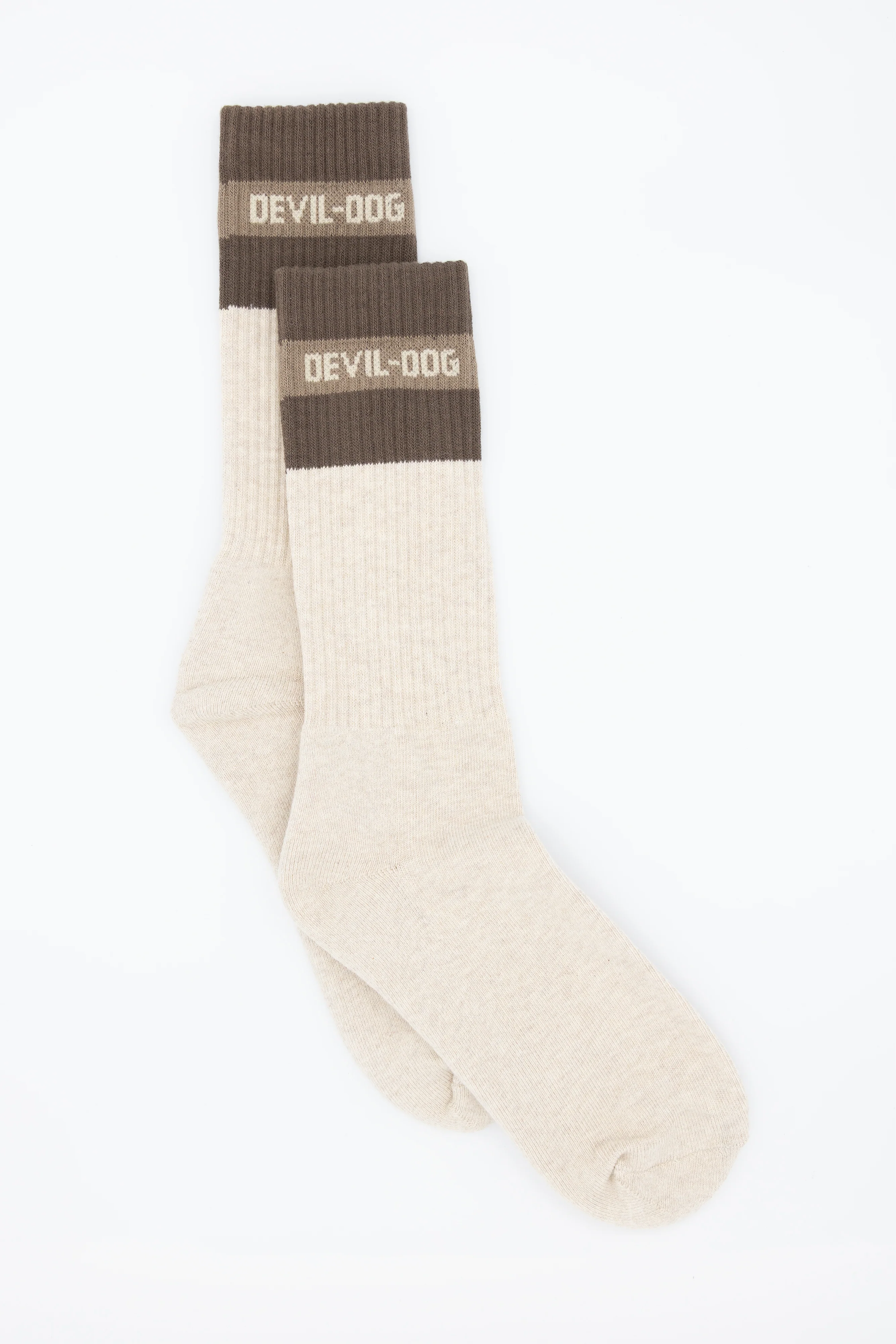 Athletic Socks - Taupe