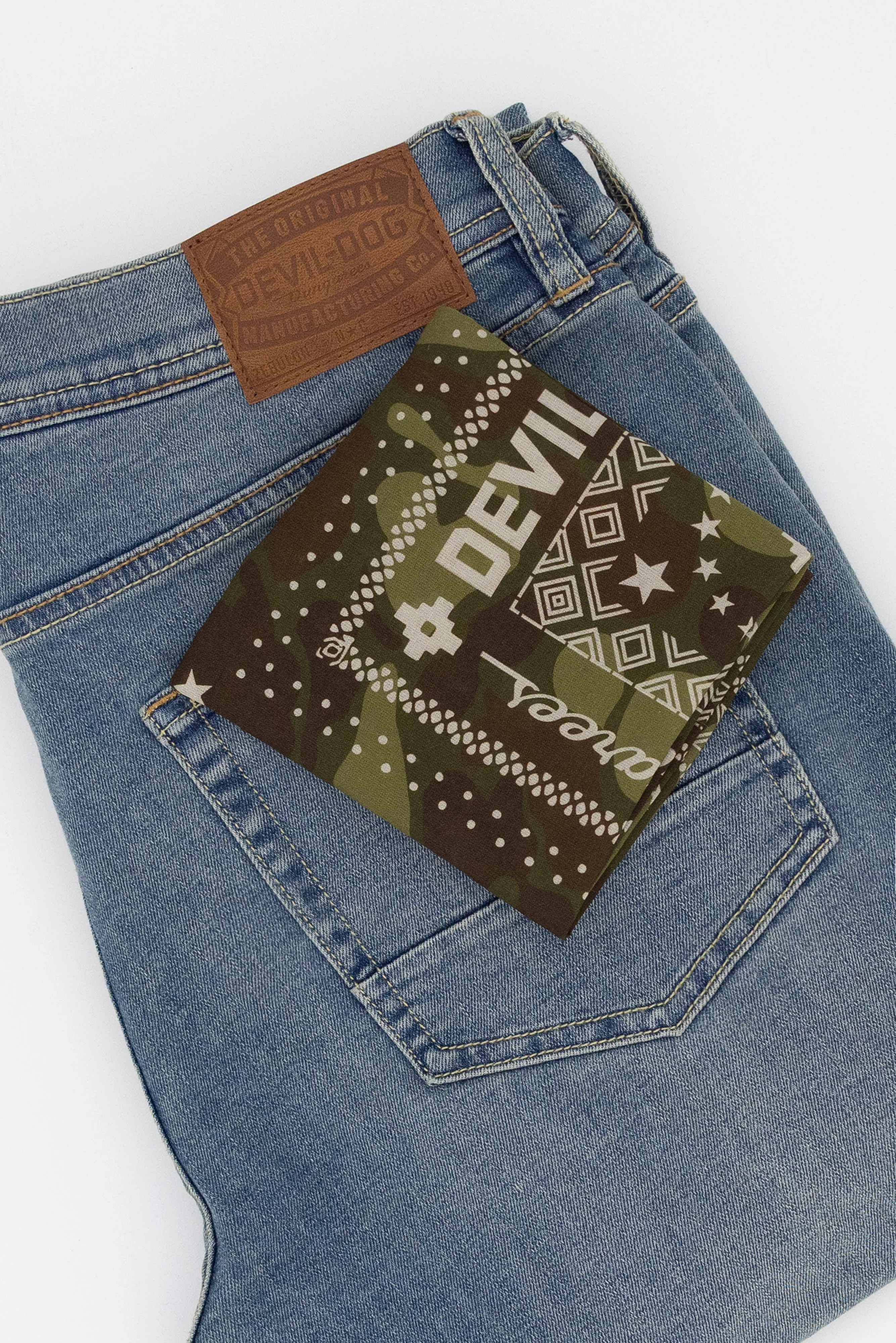 DEVIL-DOG Bandana- Camo