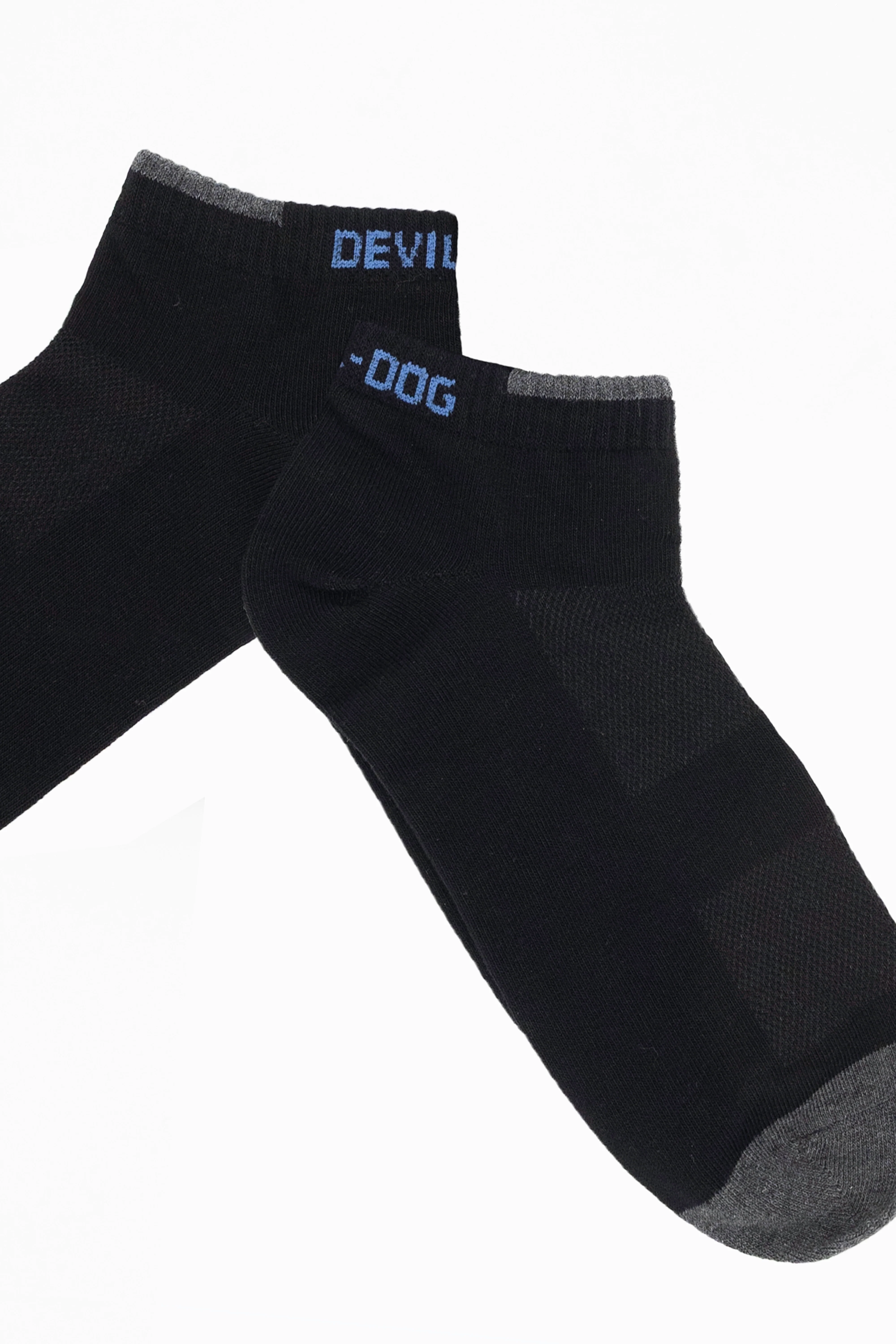 Low-Cut Socks - Black (3 Pack)