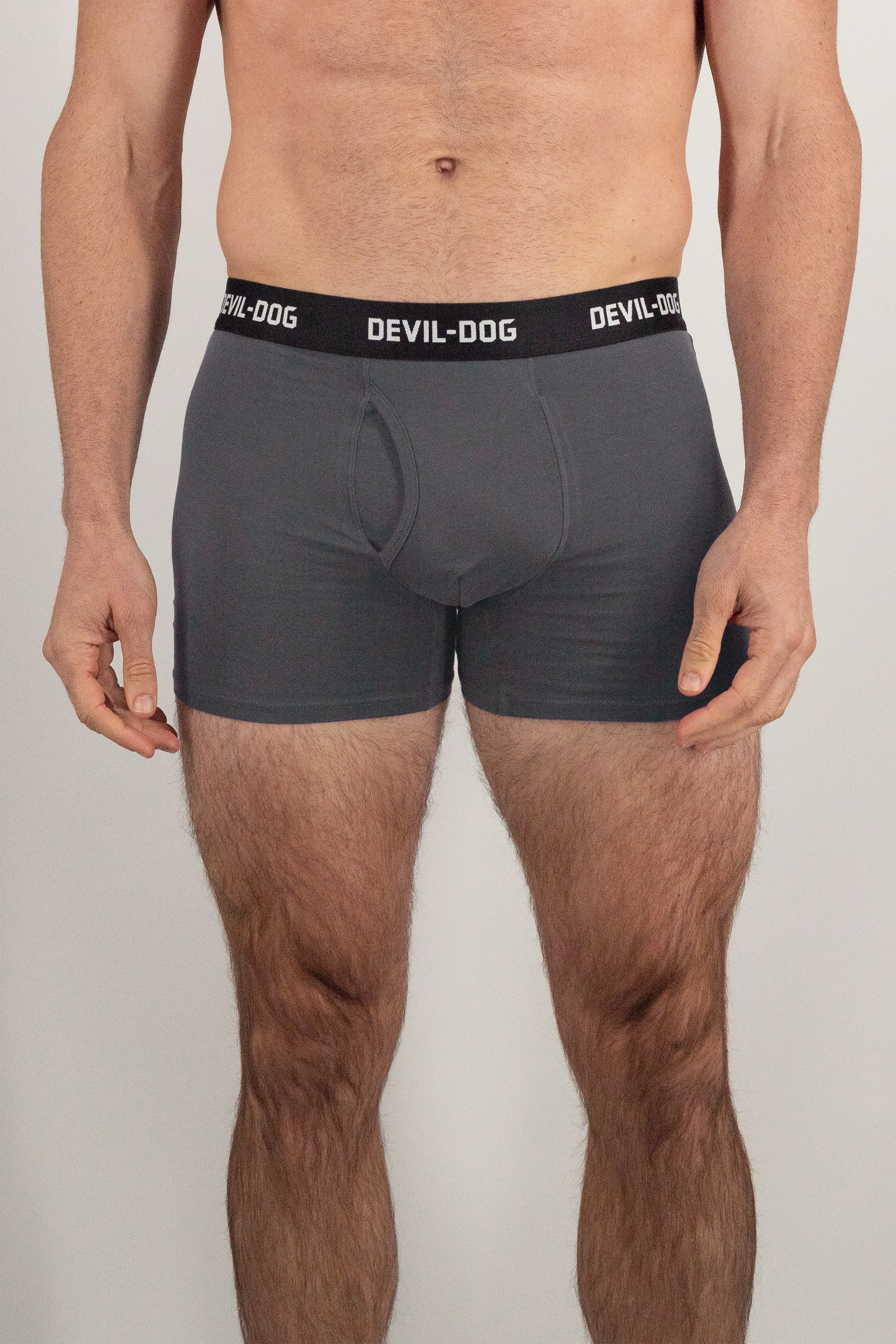 Boxer Brief All-Around Logo - Dark Gray