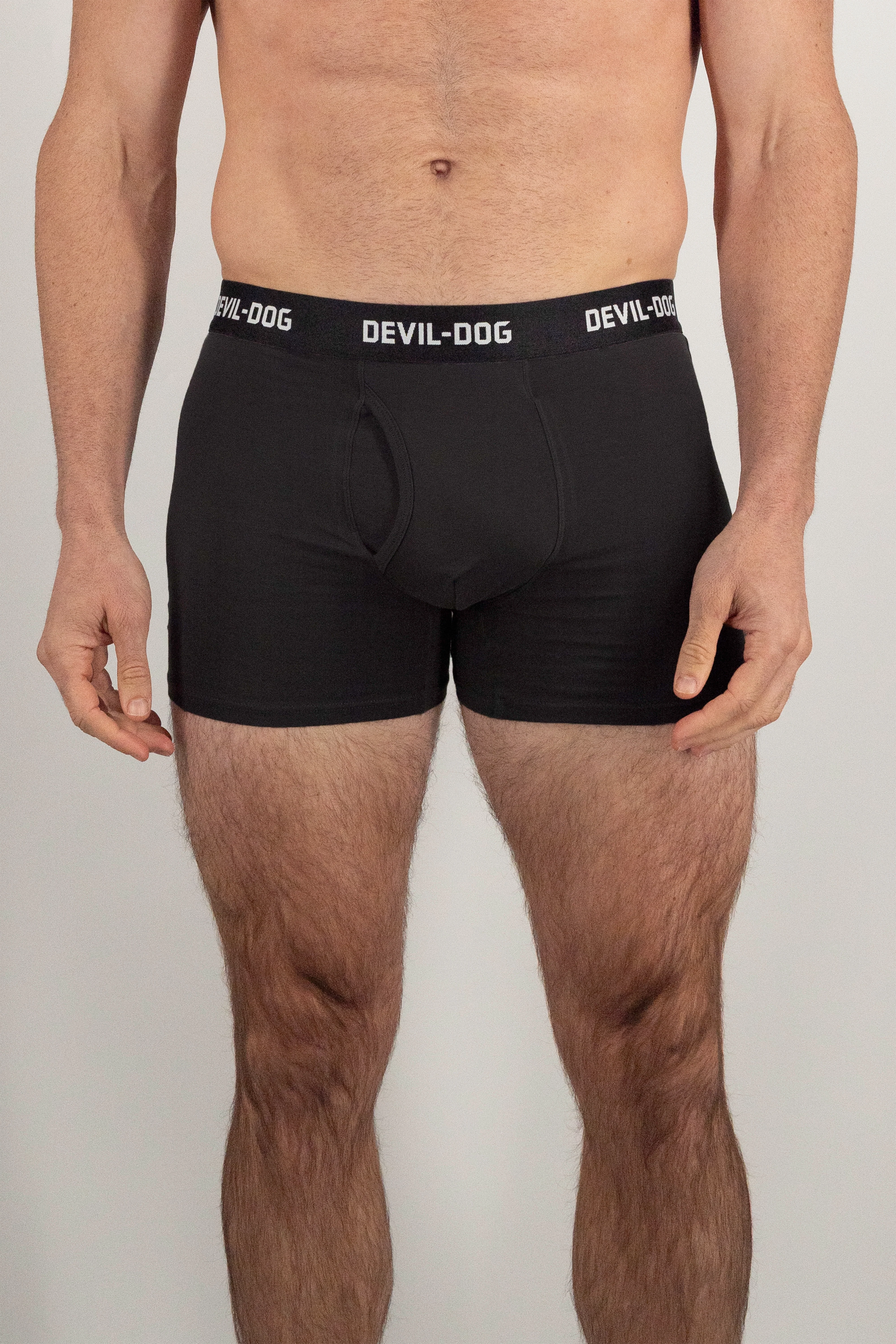 Boxer Brief All-Around Logo - Black