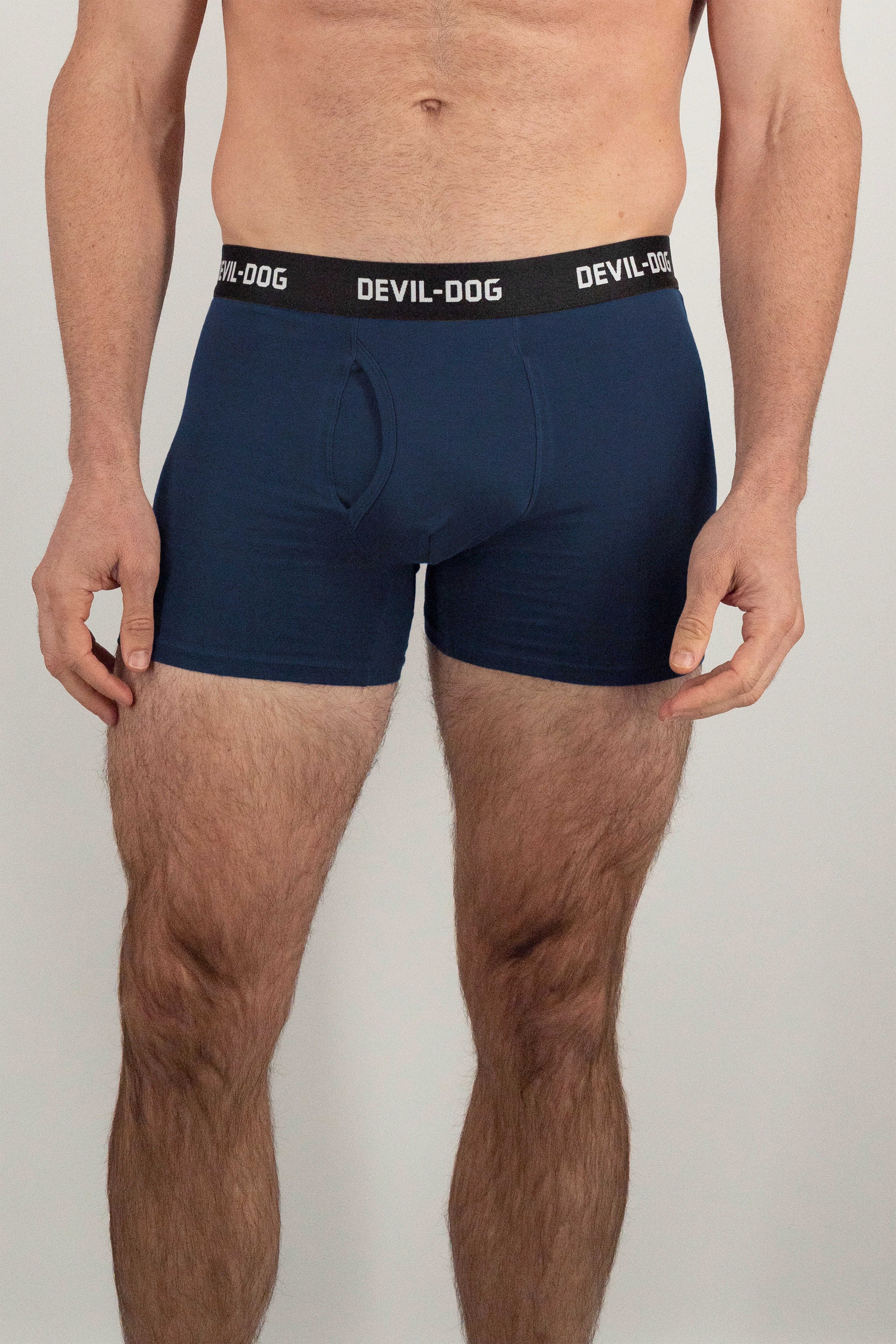Boxer Brief All-Around Logo - Navy