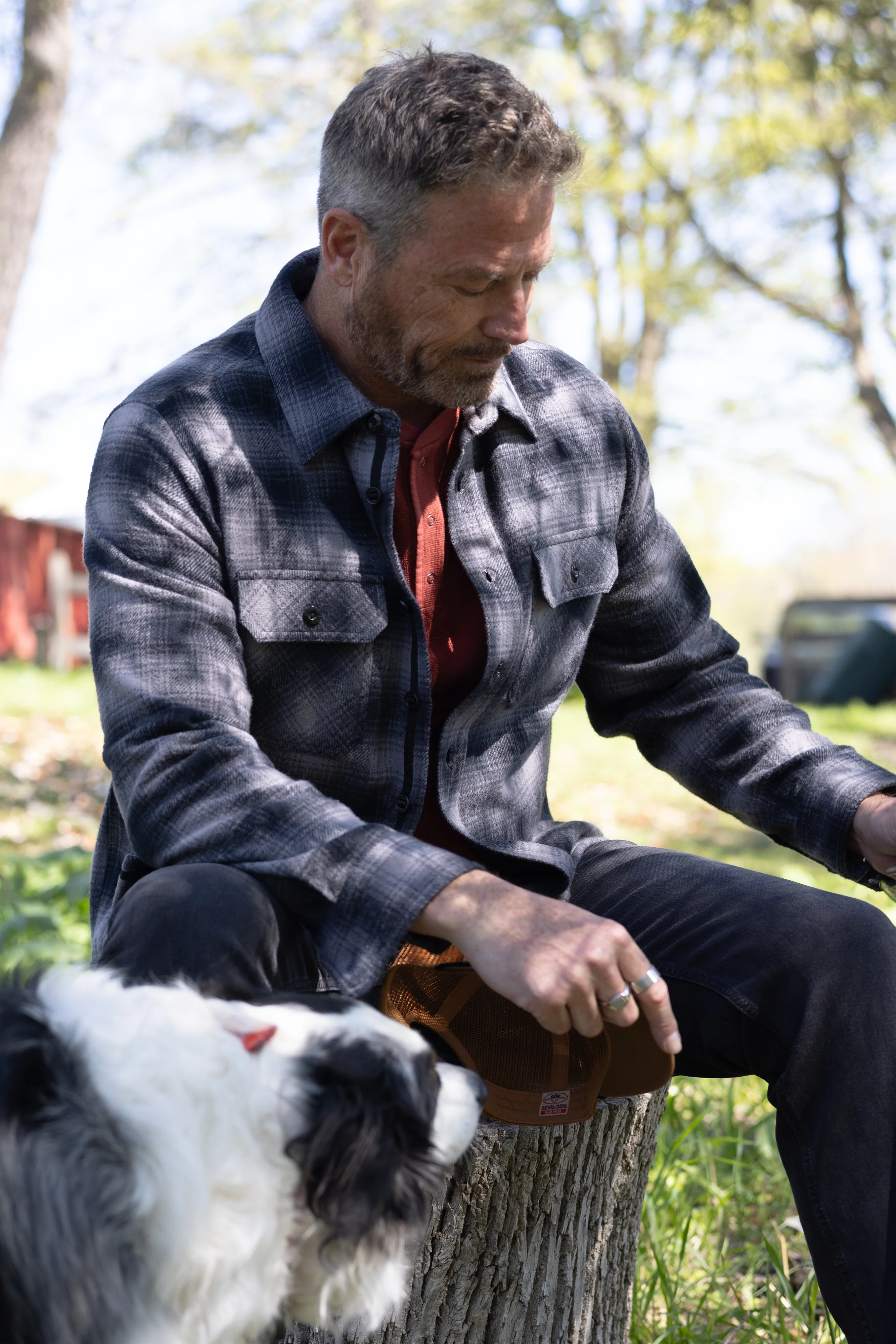 CPO Jacket - Charcoal Plaid