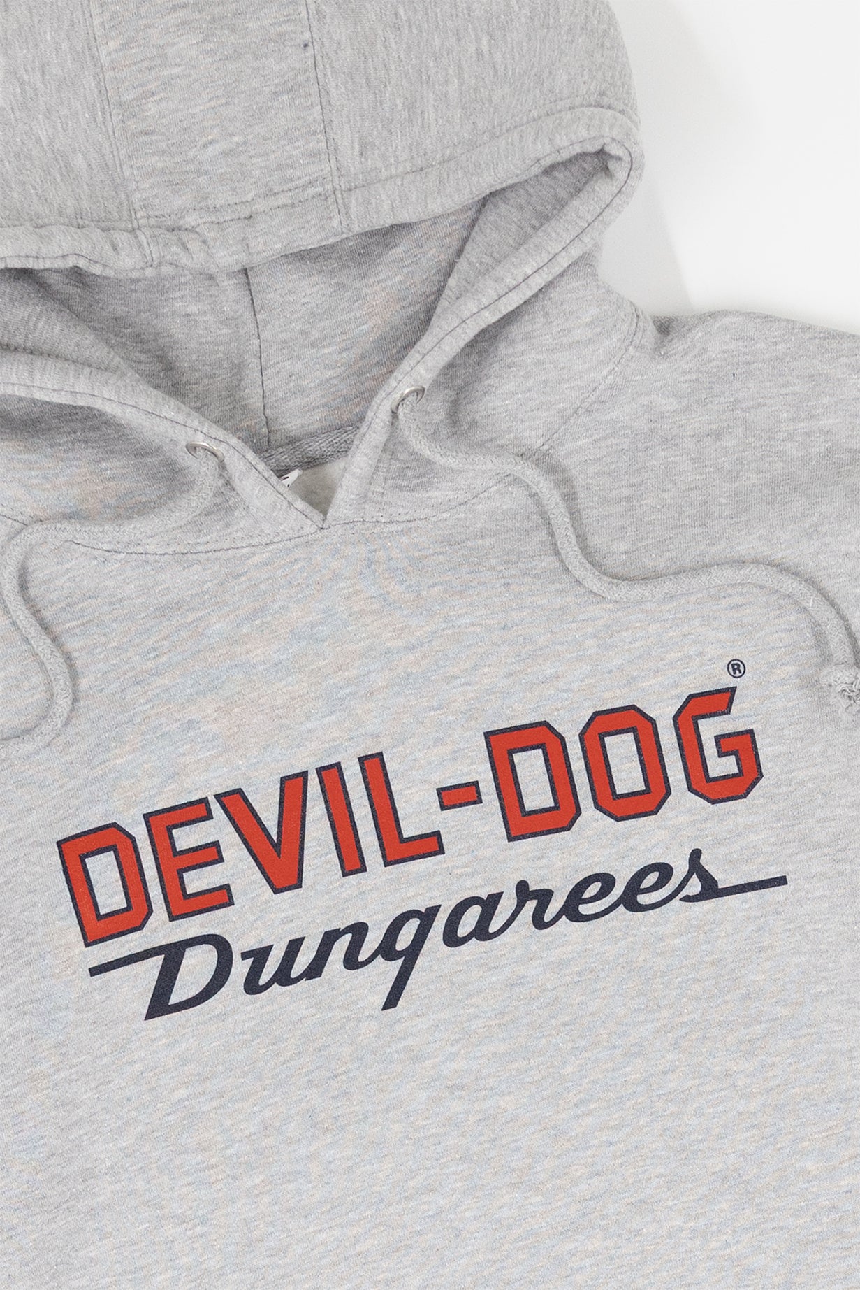 Logo Heavy Weight  Hoodie - Heather Grey