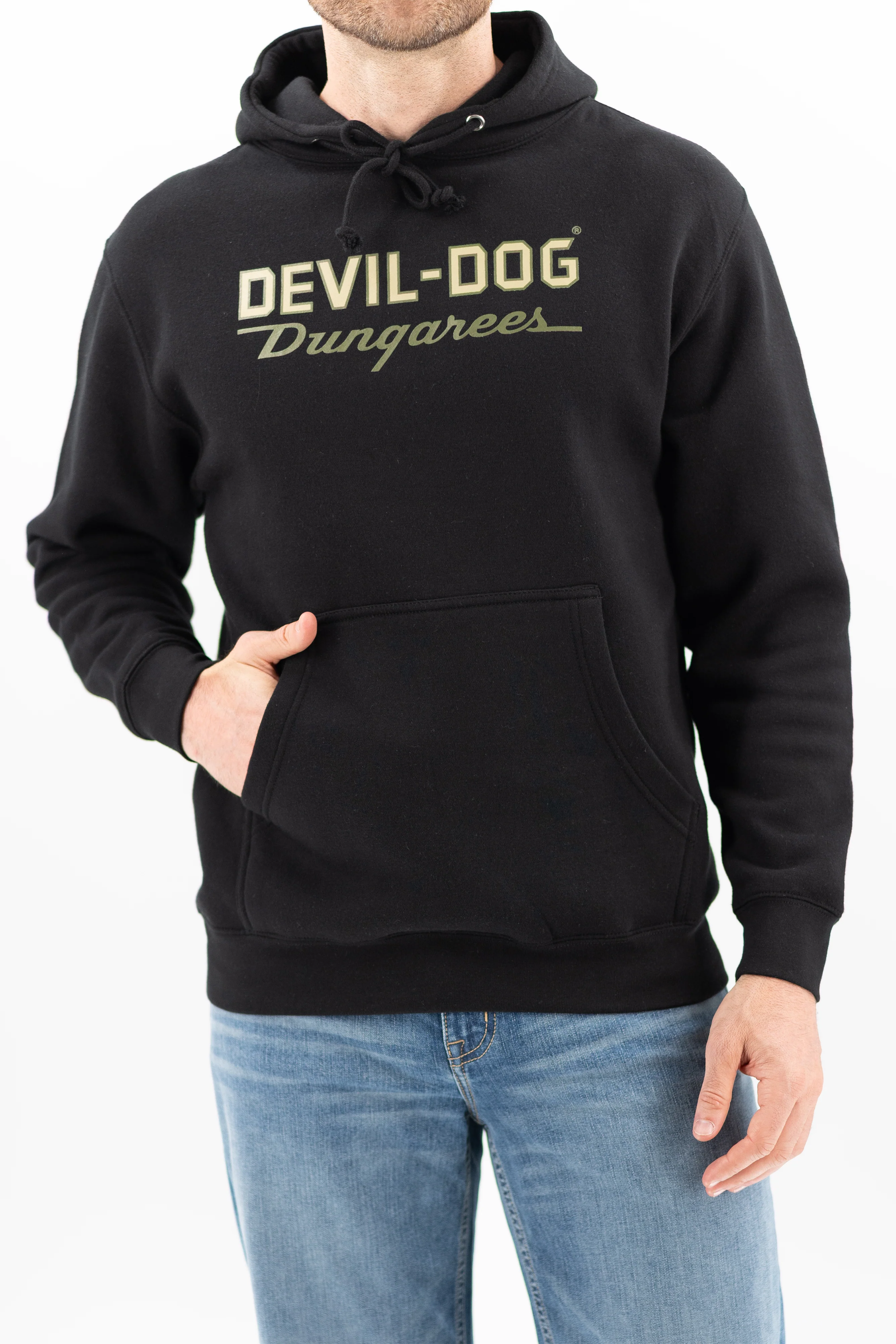 Logo Heavy Weight  Hoodie - Black