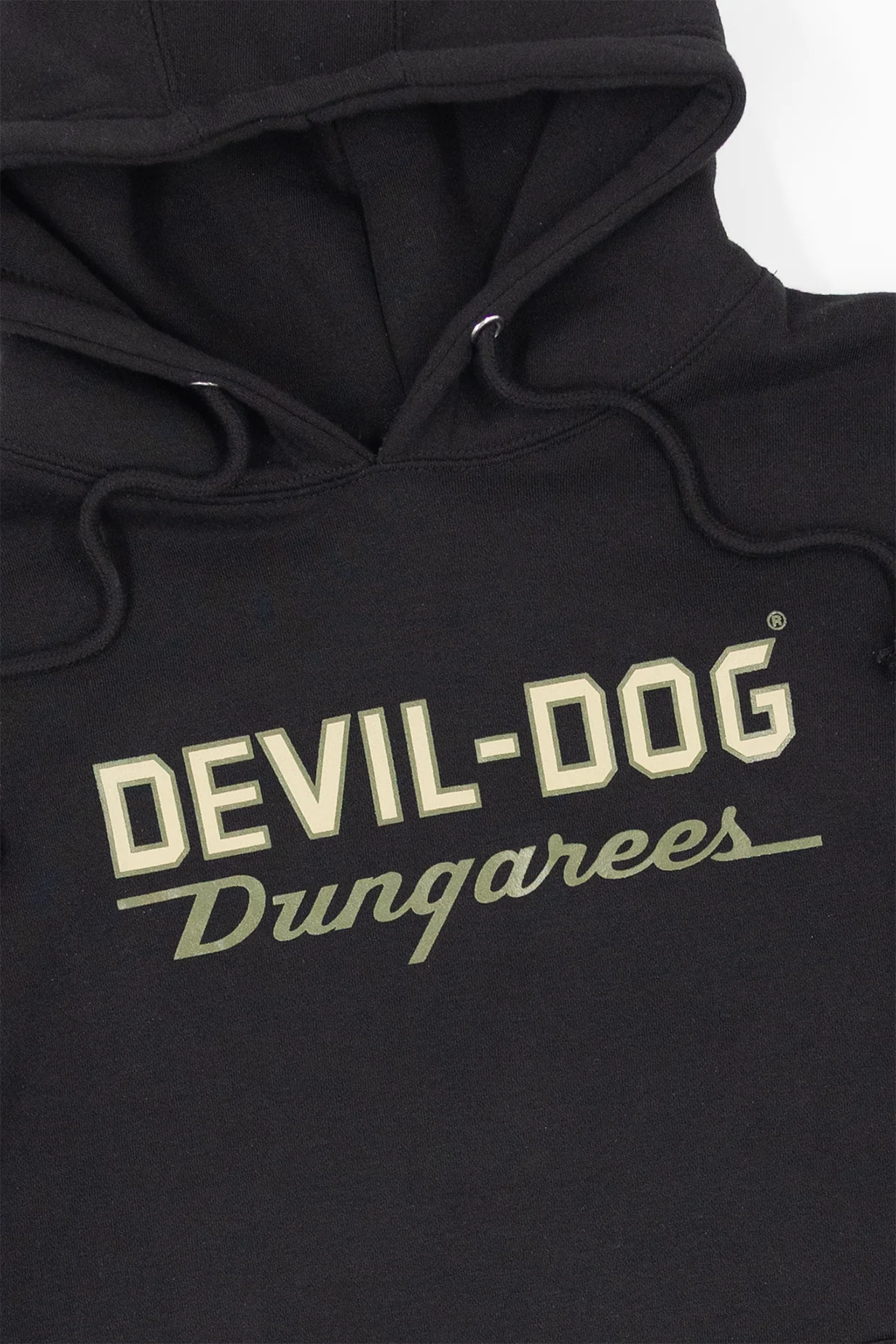 Logo Heavy Weight  Hoodie - Black