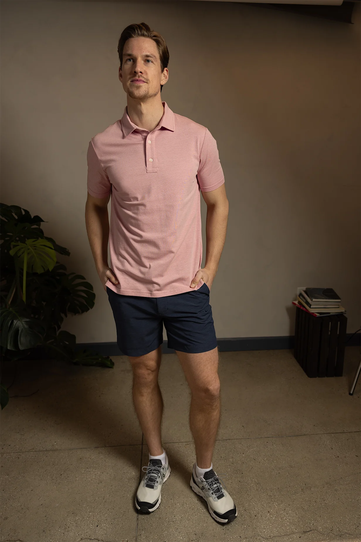 Hybrid Short 6" - Navy Blazer