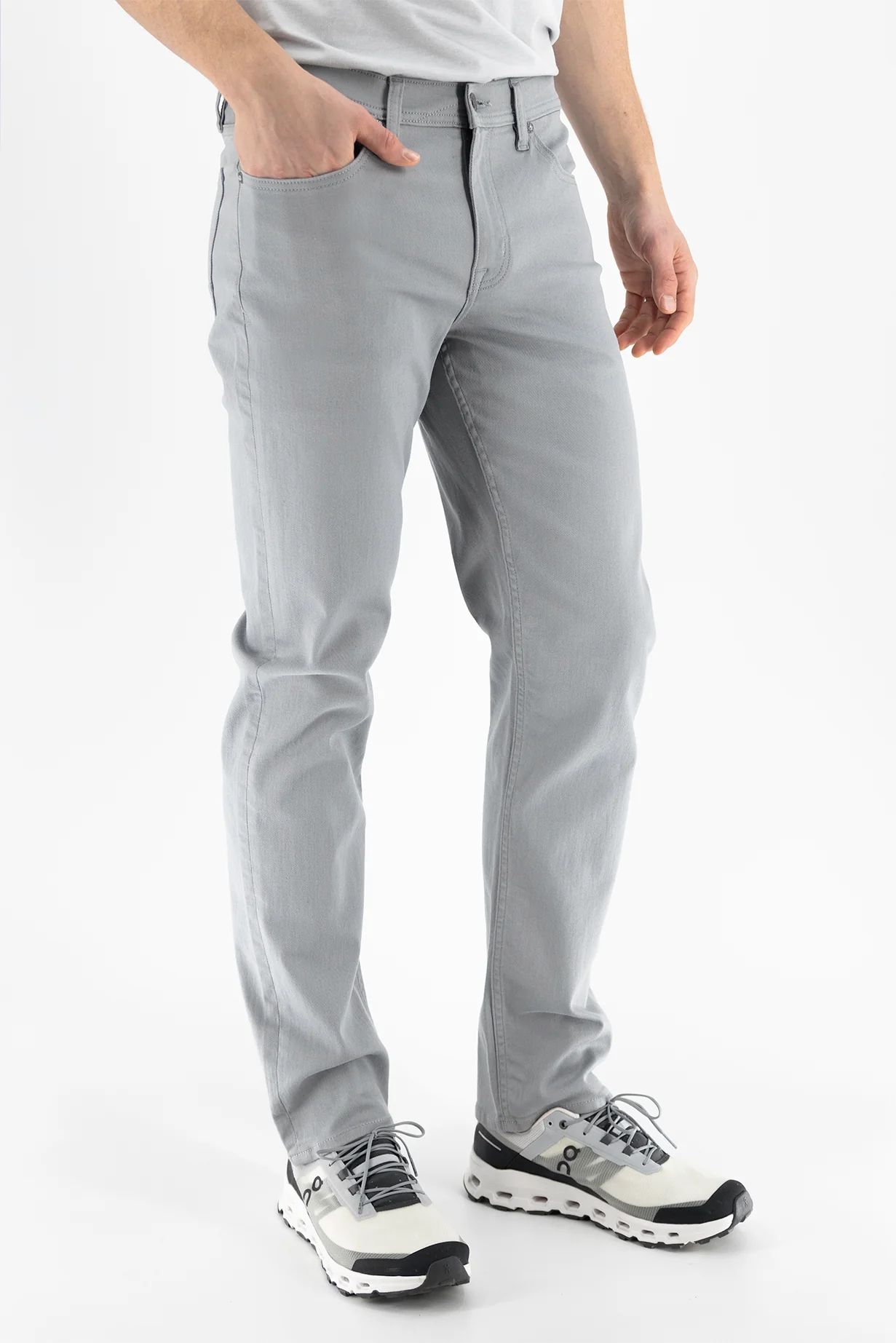 Slim Straight Jean - Metal