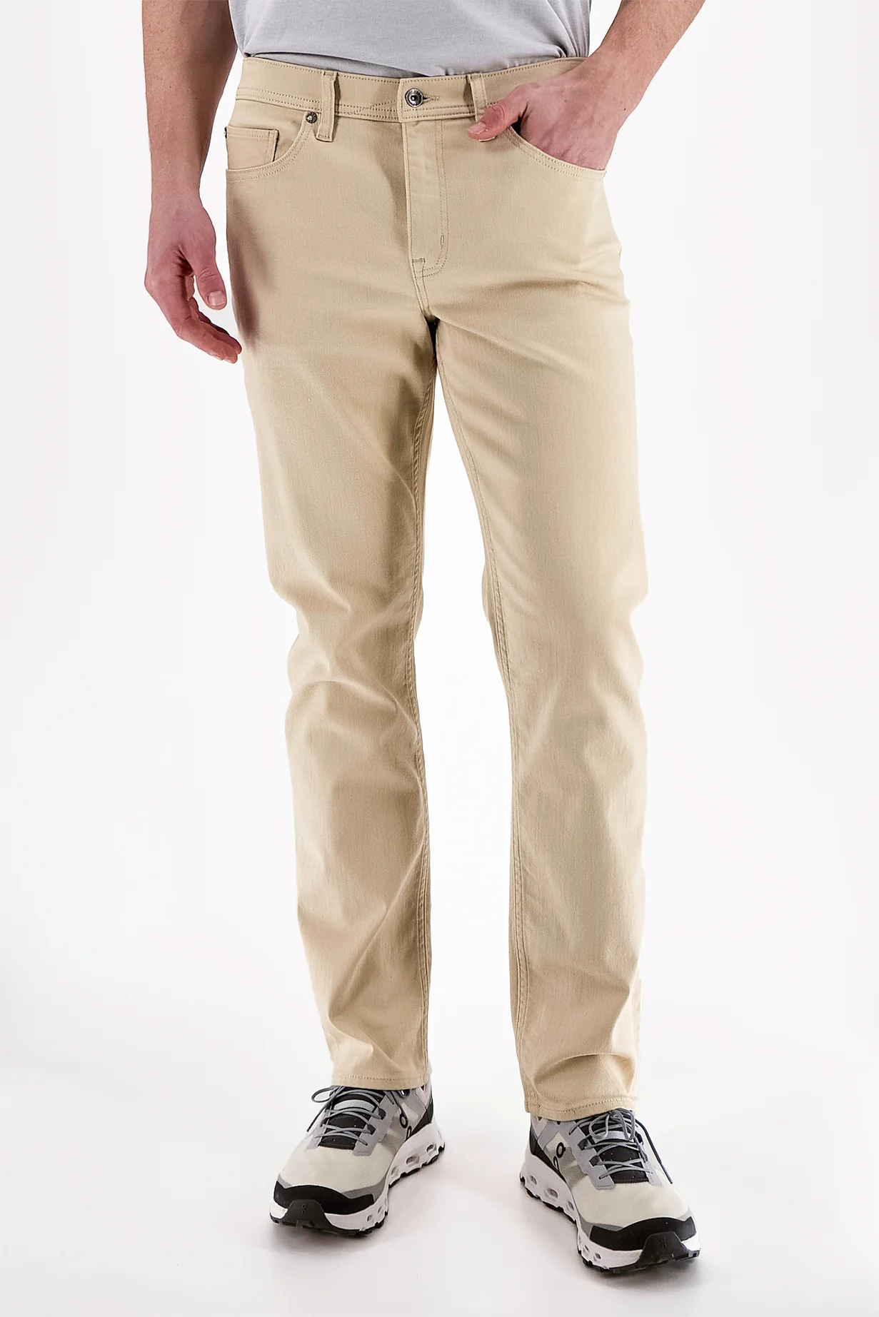 Slim Straight Jean - Brown Rice