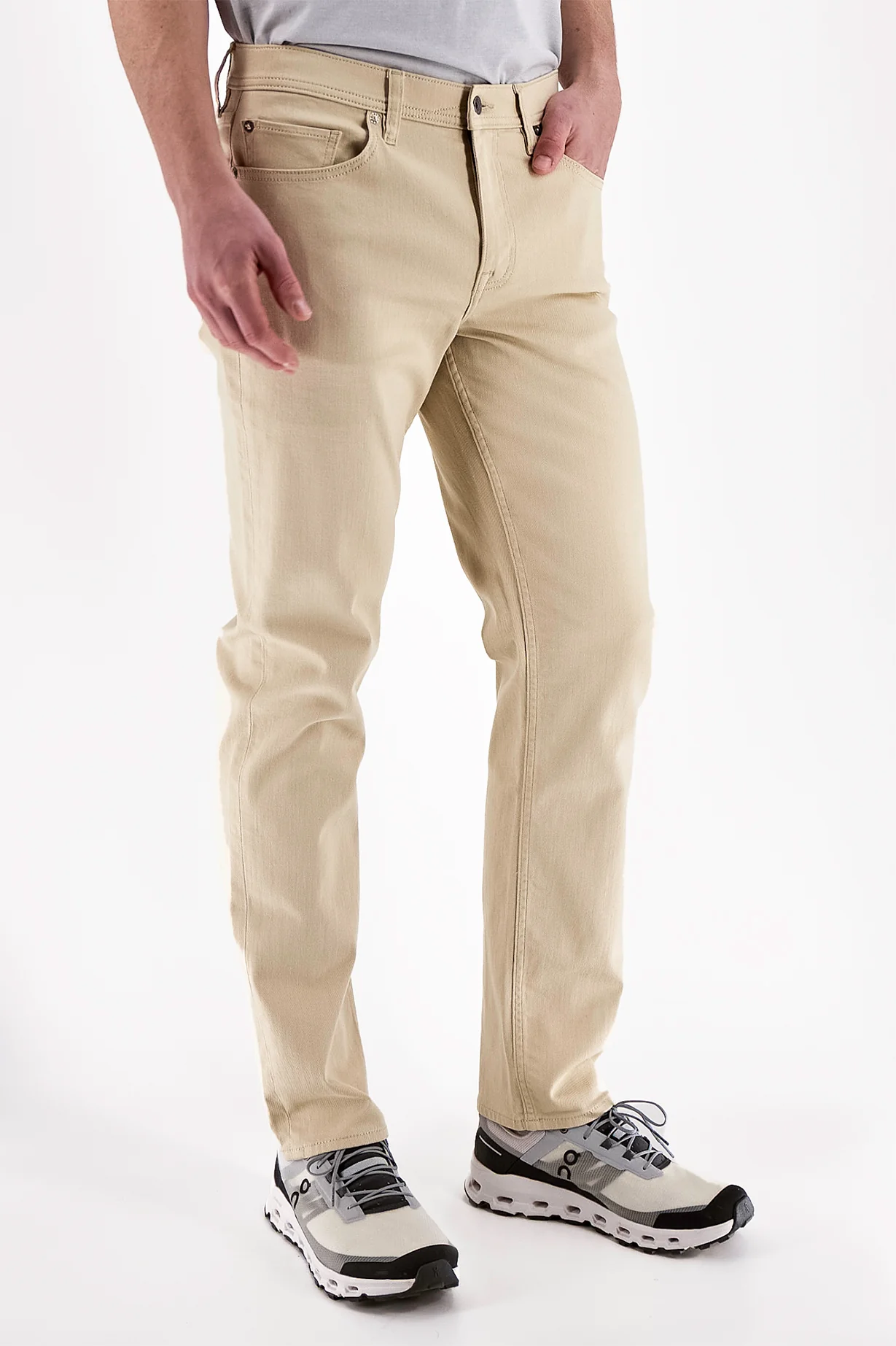 Slim Straight Jean - Brown Rice