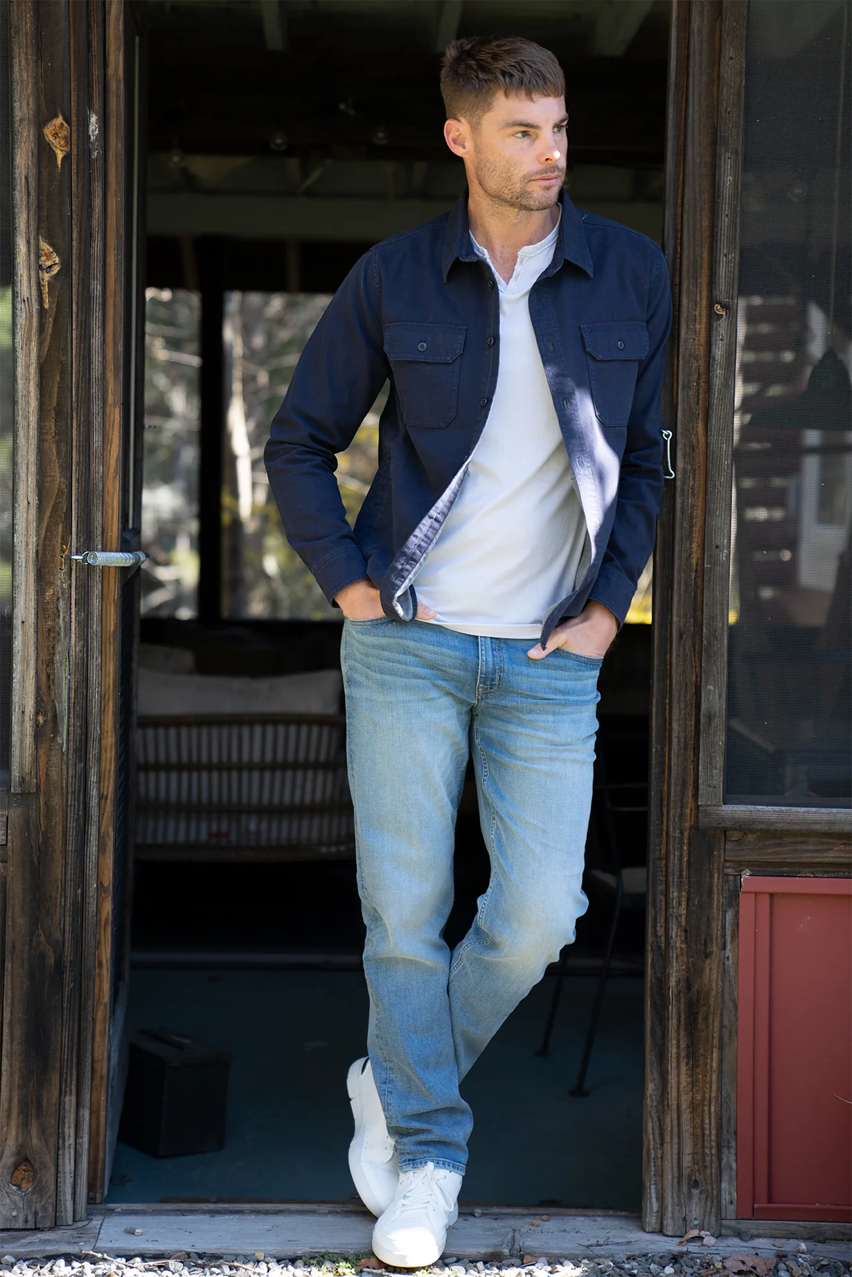 Slim Straight Jean - Spruce Pine