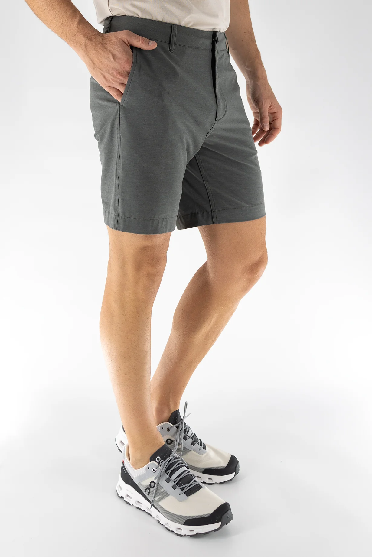 Hybrid Short 8" - Gunmetal