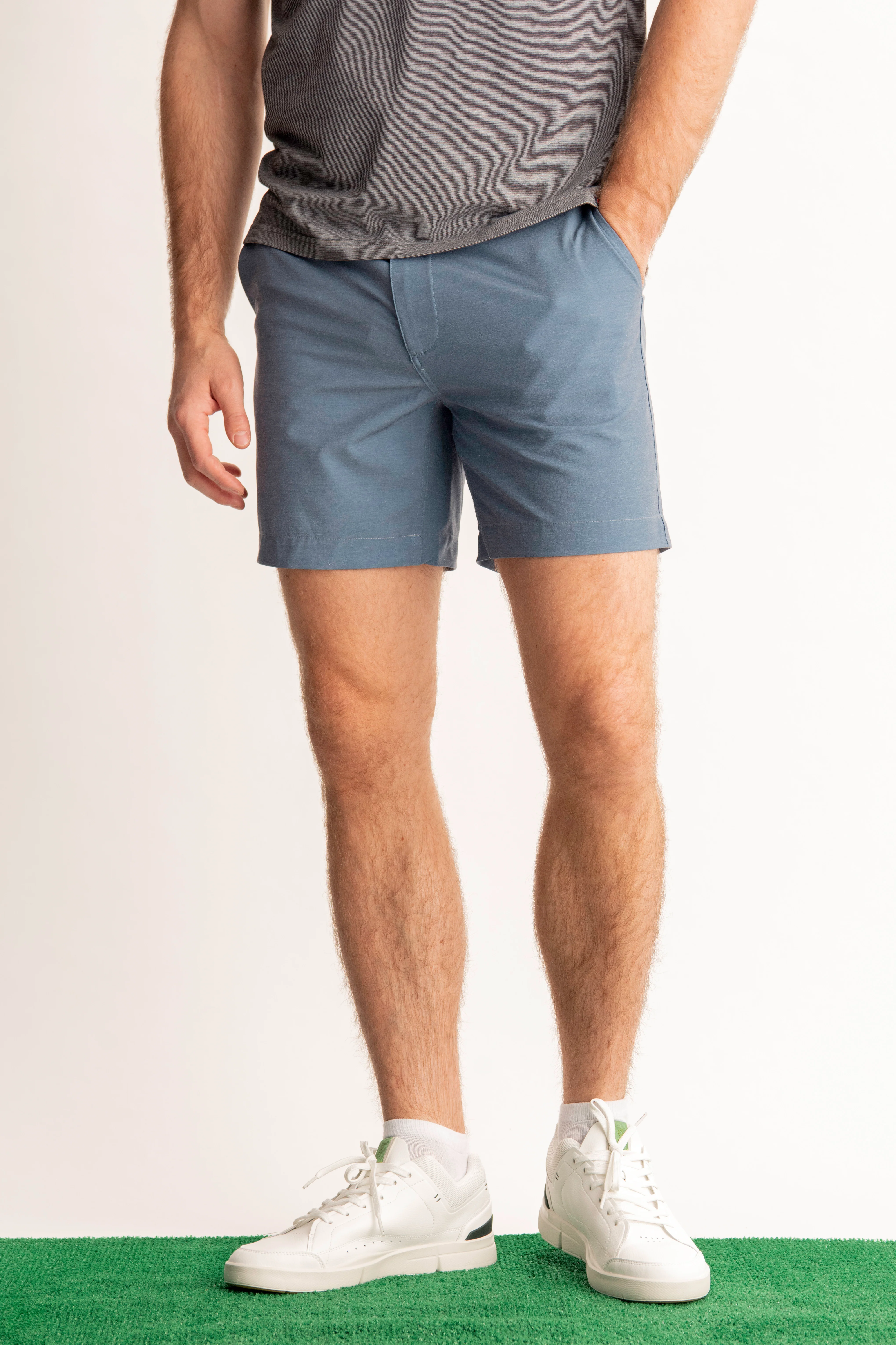 Hybrid Short 6" - Blue Bay